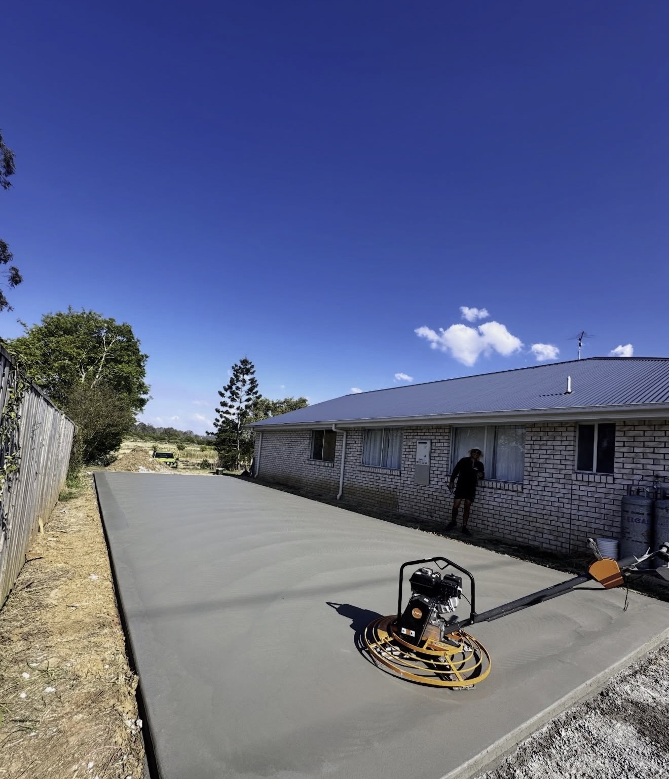 Concrete pumping project